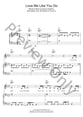 Love Me Like You Do piano sheet music cover